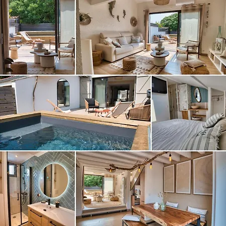 Sel & Sable - Pool - Air Conditioning - 200 M Villa
