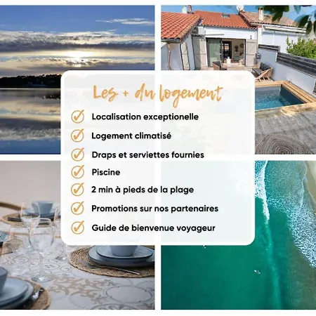 Sel & Sable - Pool - Air Conditioning - 200 M Seignosse